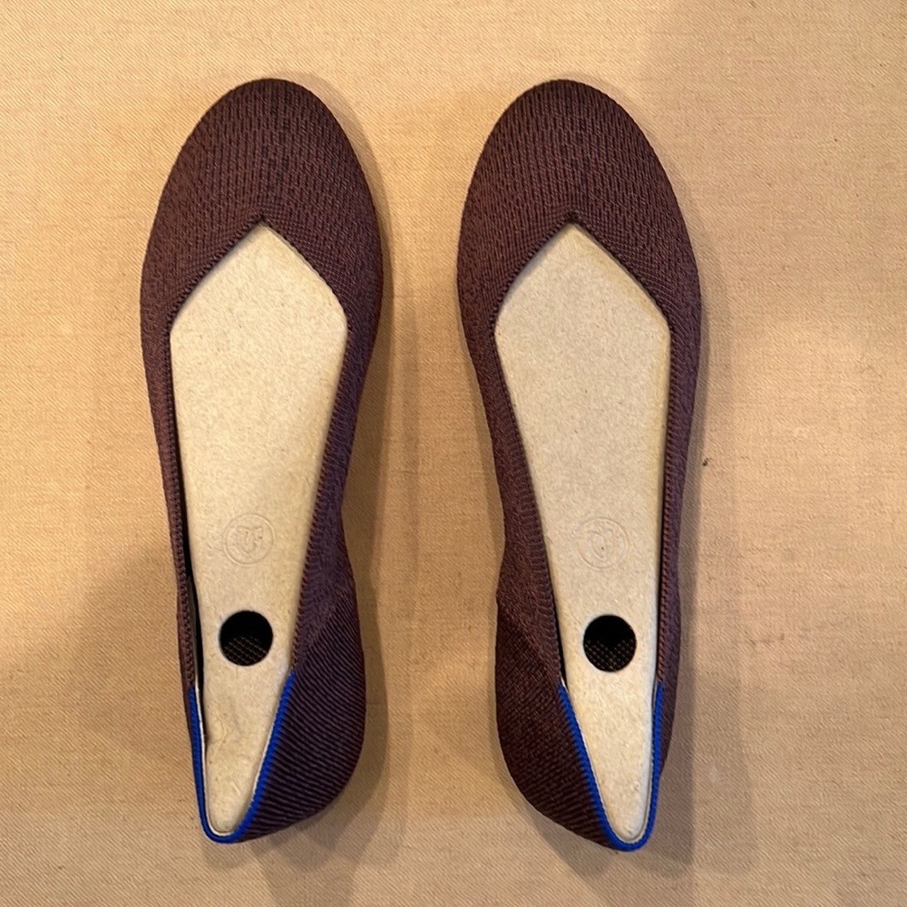 Truffle Python (retired color) Rothy’s Flats